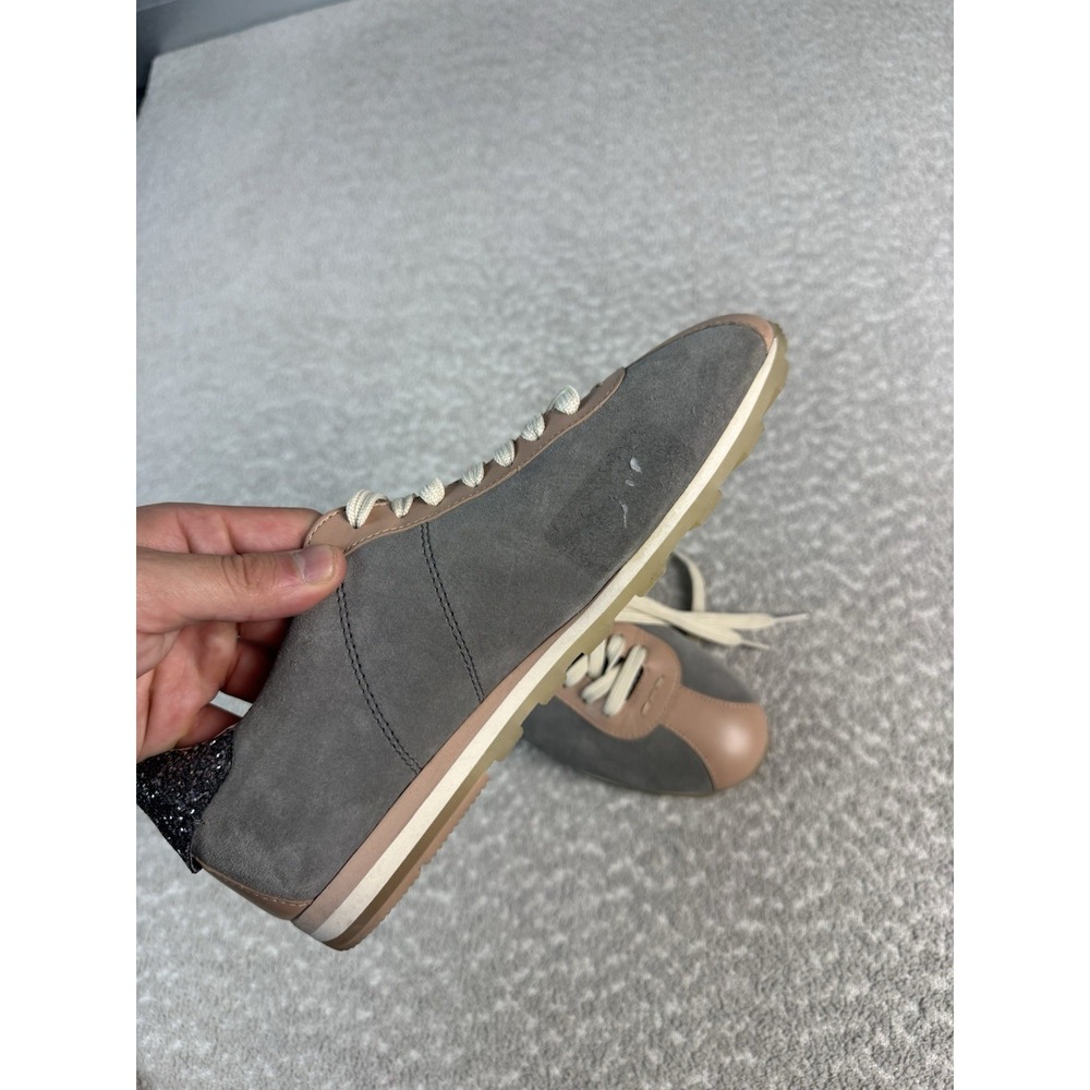 Coach Women's C170 Retro Runner With Coach Patch Gray Blush Glitter Size 9.5B - Picture 4 of 12